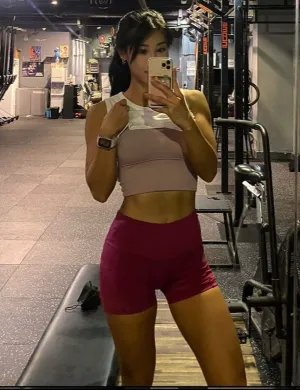 2.5" Side Pockets Yoga Shorts grapevine ins_yoga