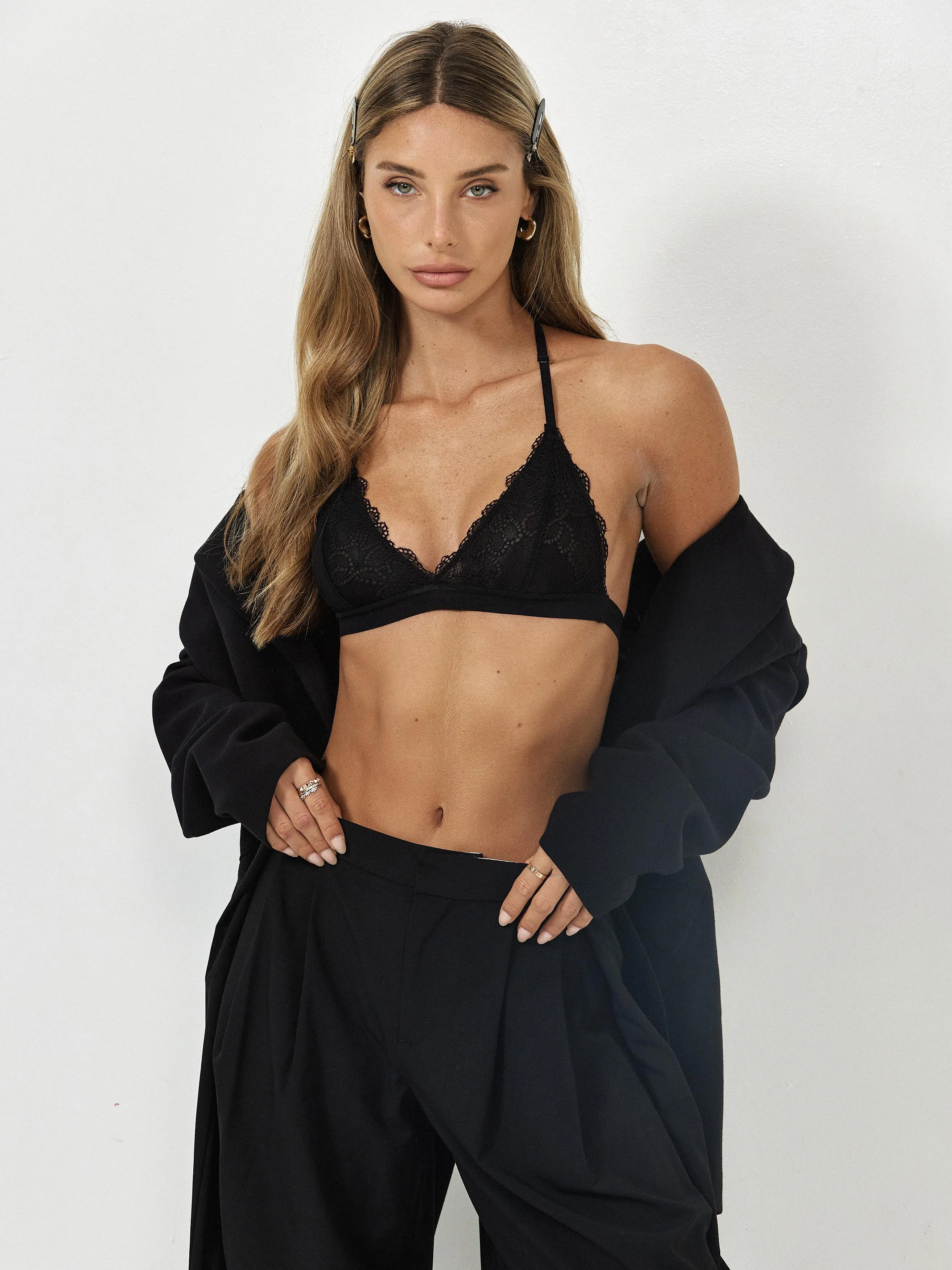 Angelina Bralette- Black