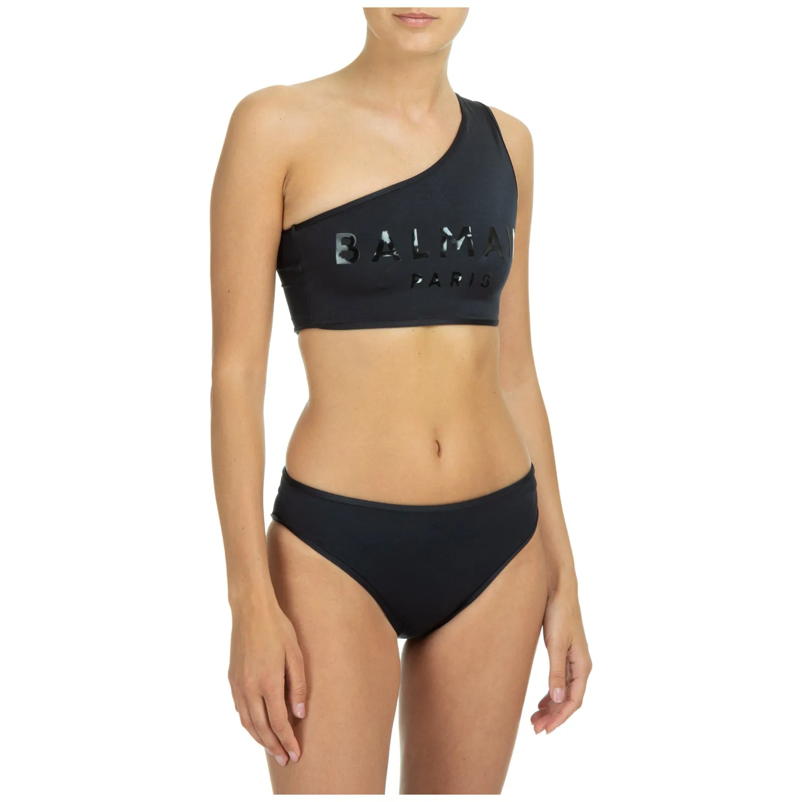 Balmain Logo Detailed Stretched Bikini Set