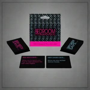 Bedroom Commands Card Game
