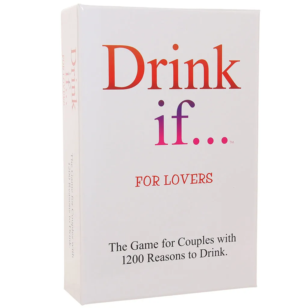 Drink If... For Lovers Game