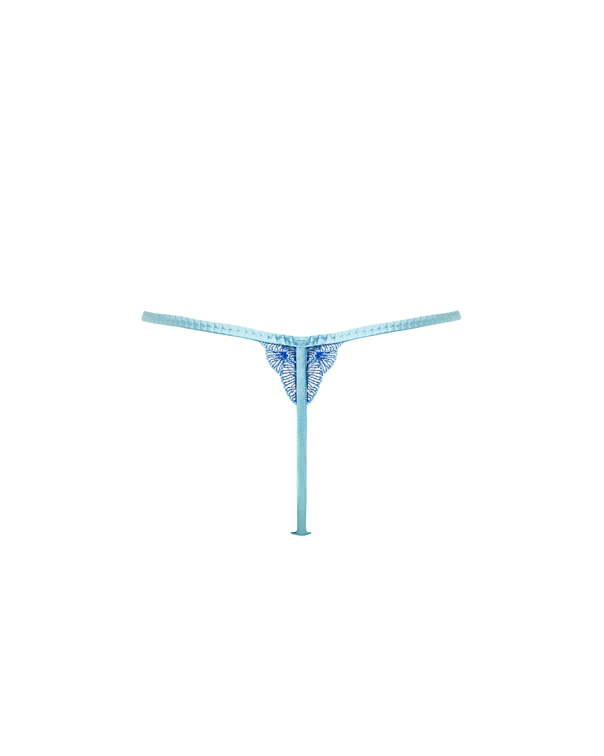Elina Thong Egyptian Blue/Island Paradise Blue/Sheer