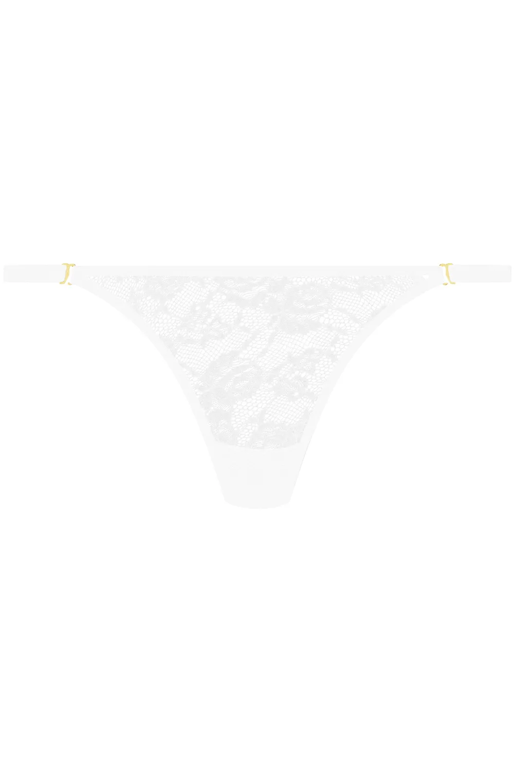 Flashback Lace Mini Thong White