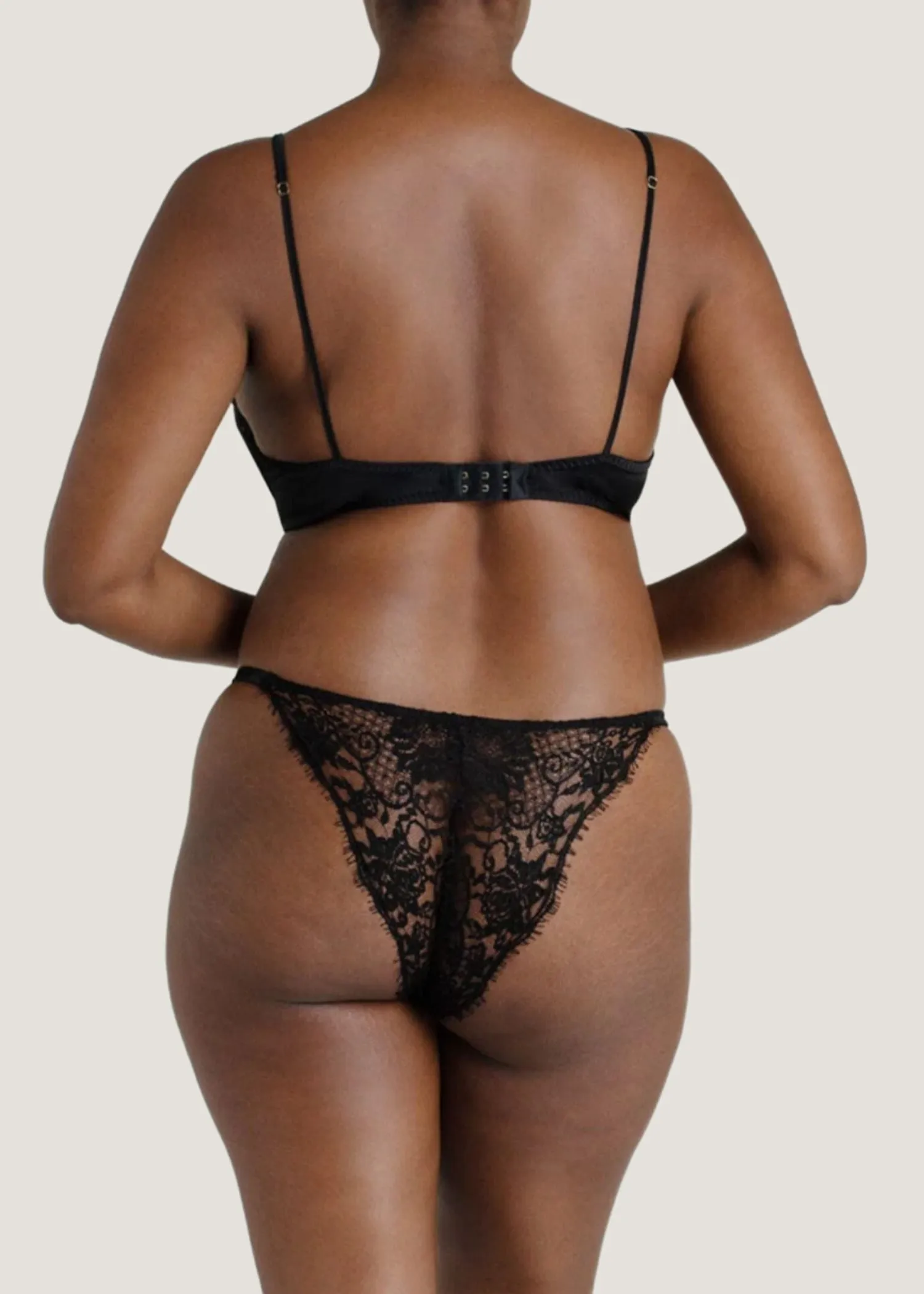 Hera Brazilian Knicker (Black)