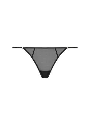 L'Amoureuse Mini Thong (Black)