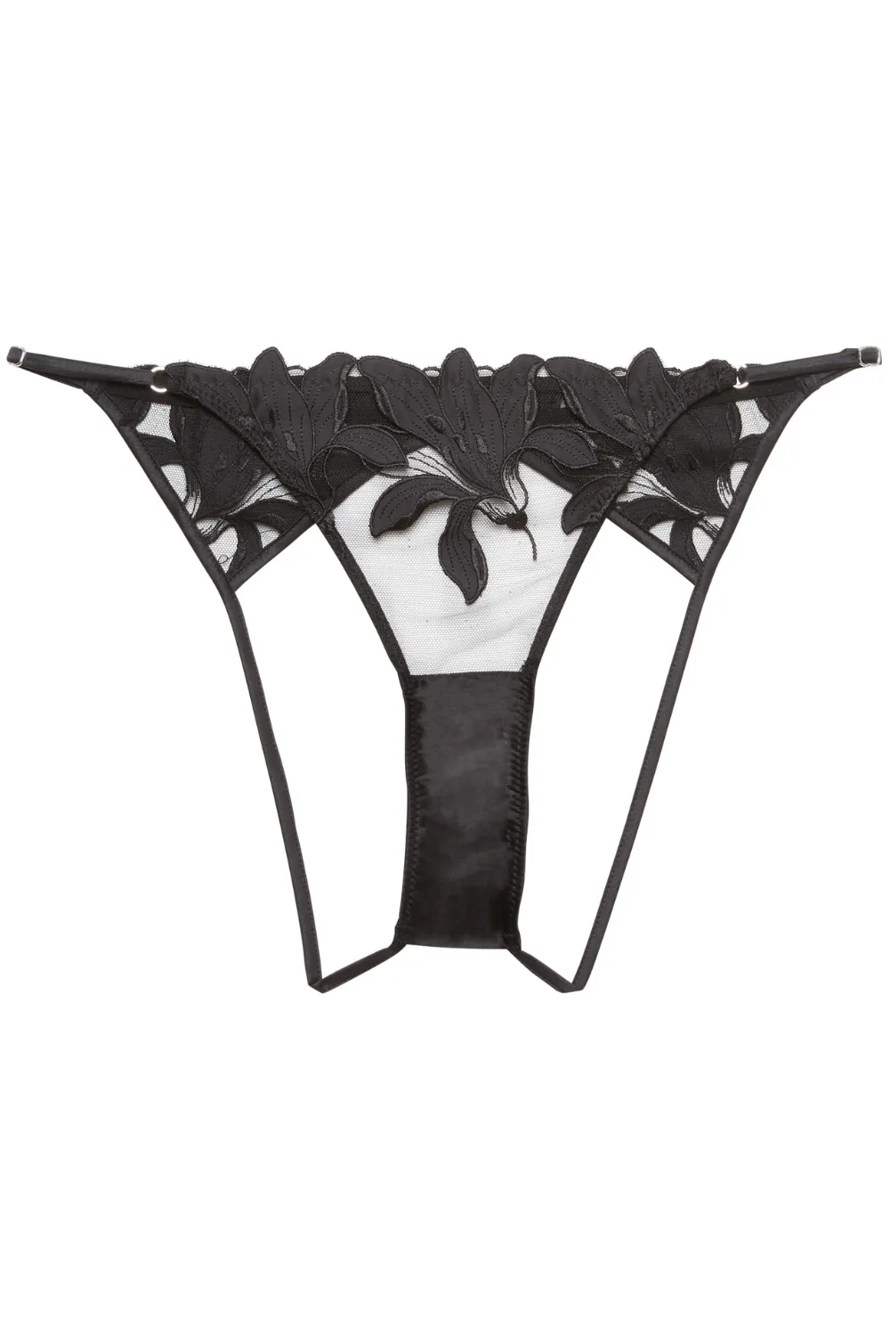 Lily Embroidery Ouvert Brief