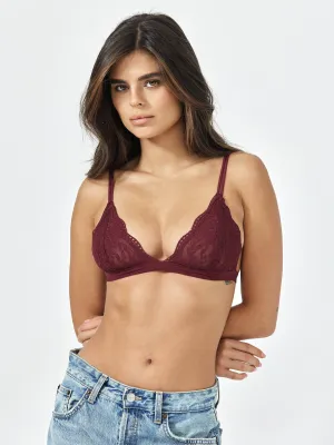 Loren Bralette - Burgundy