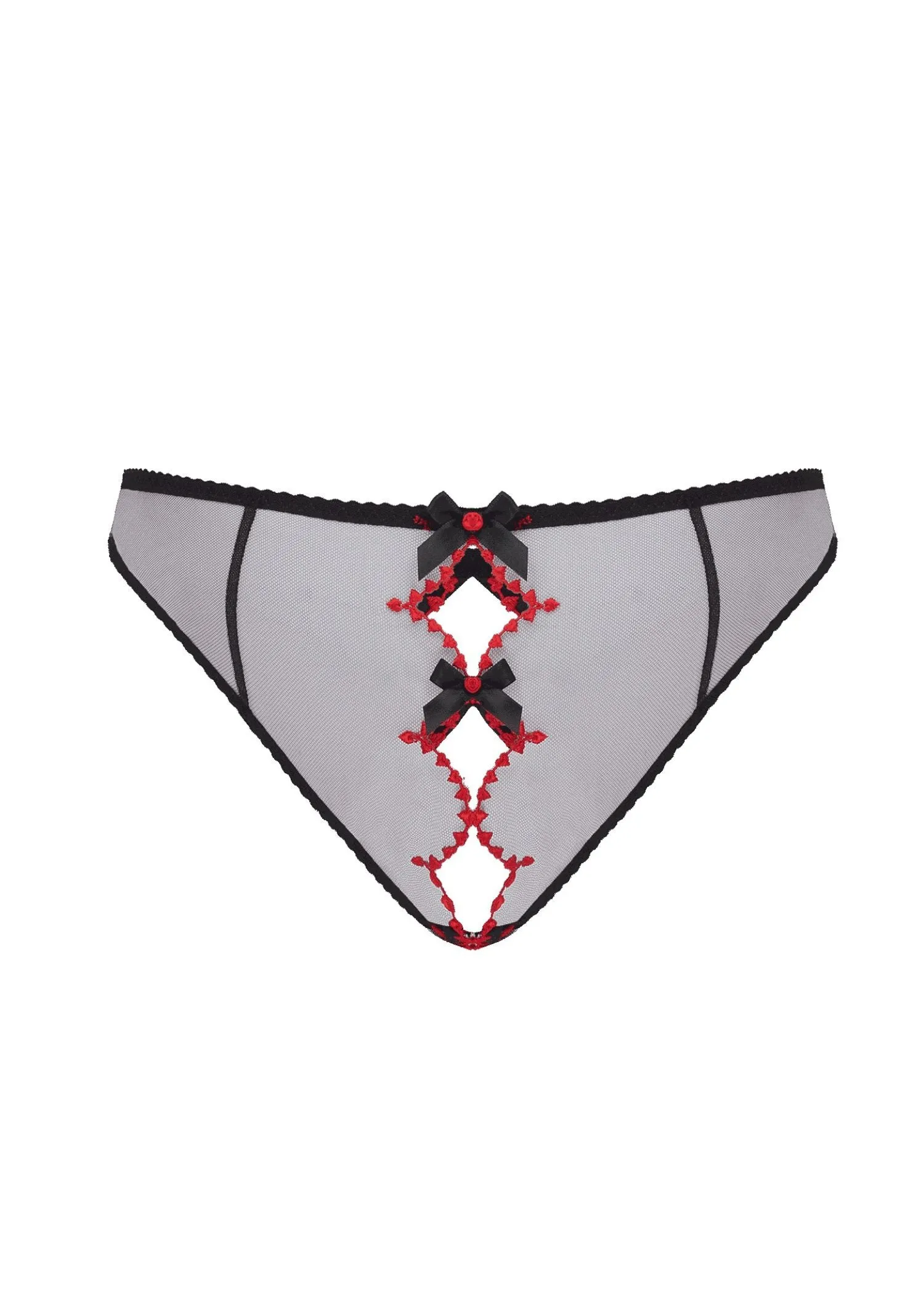Lorna Heart Ouvert (Black / Red)