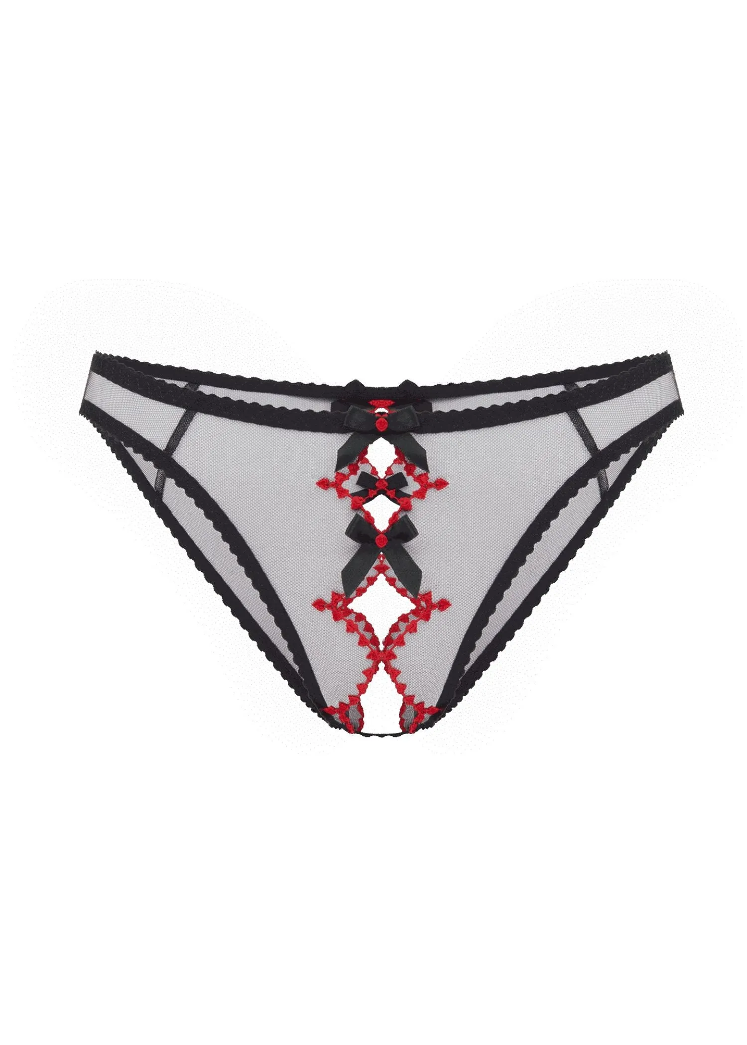 Lorna Heart Ouvert (Black / Red)