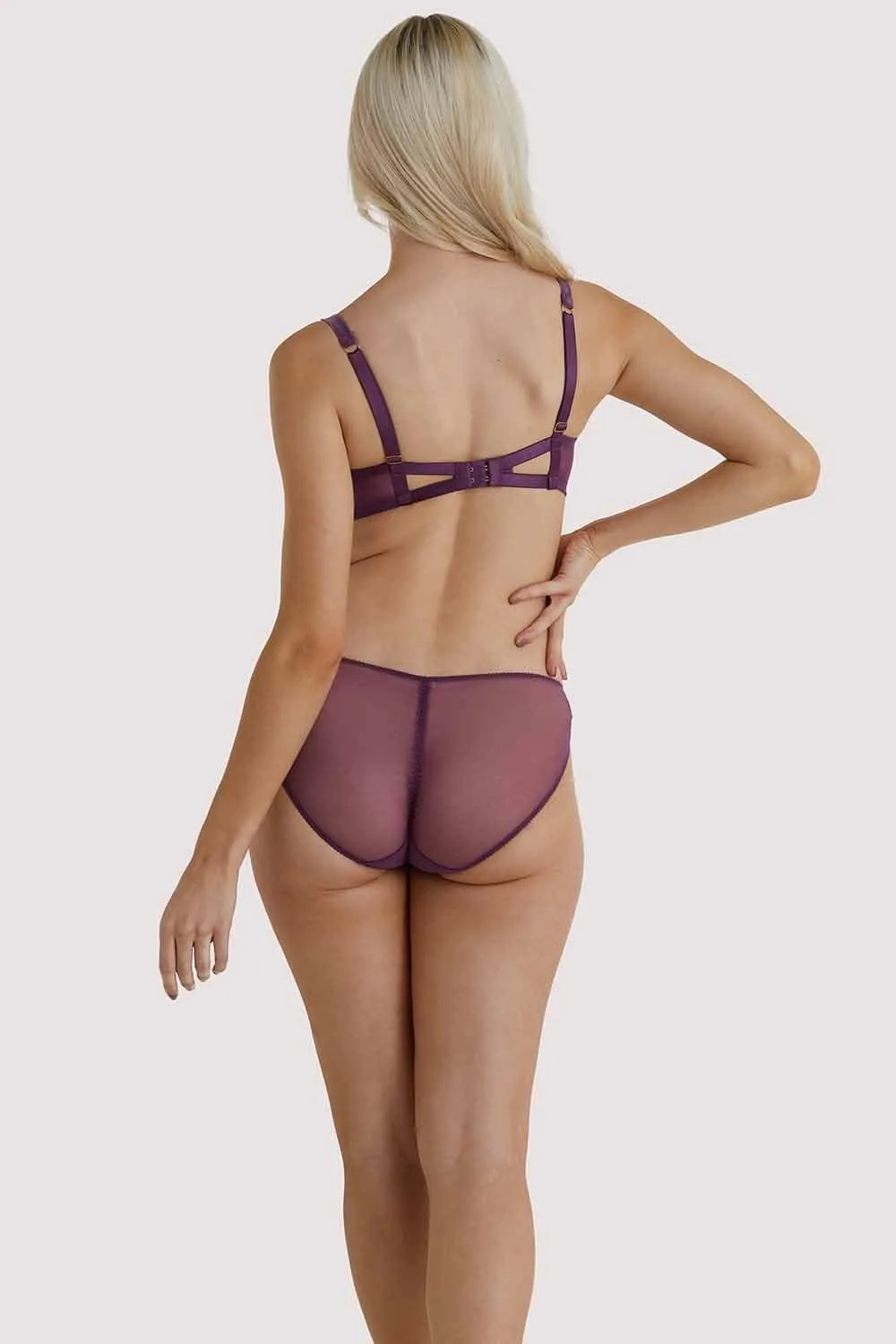 Lurex Amythest Bra