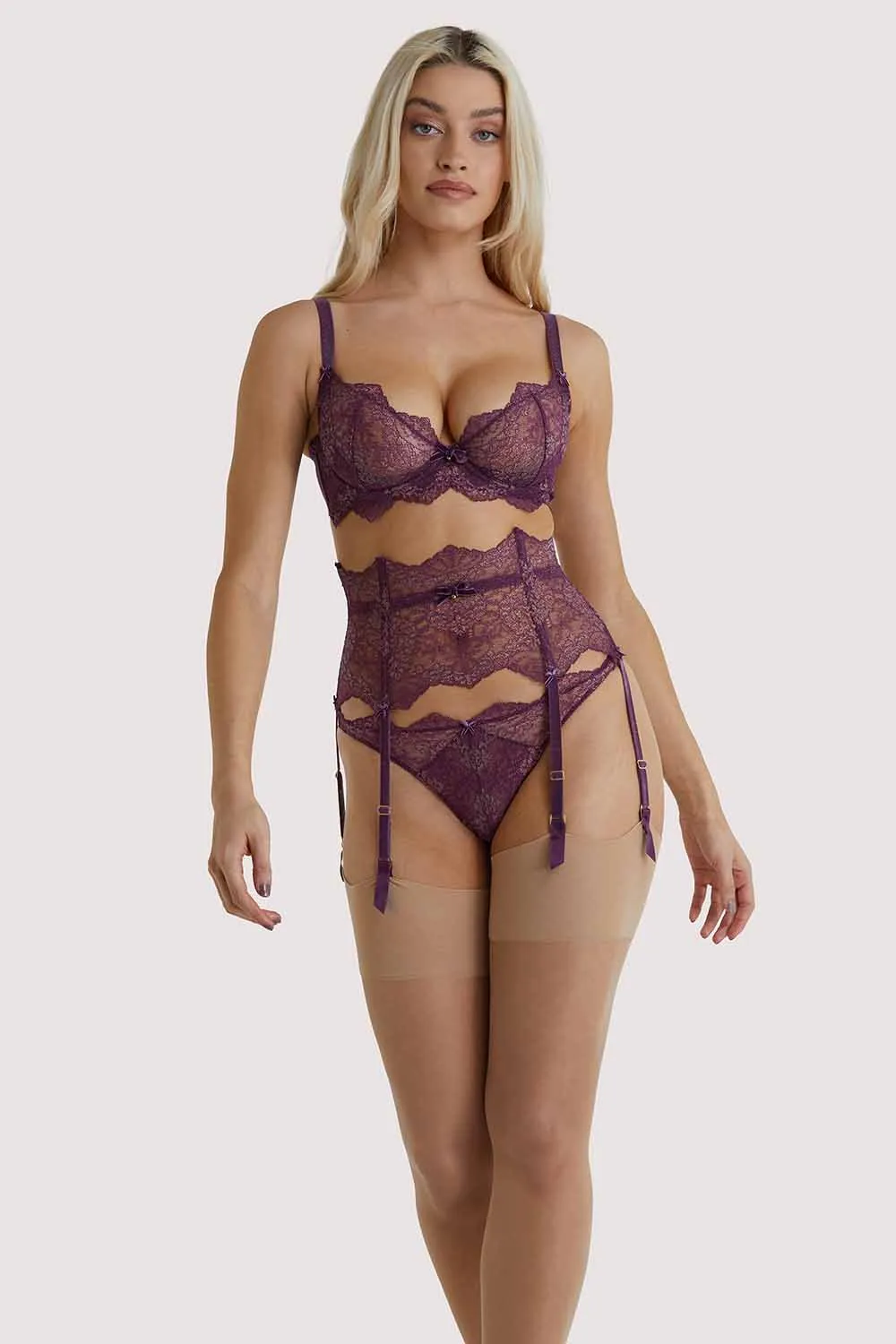 Lurex Amythest Bra