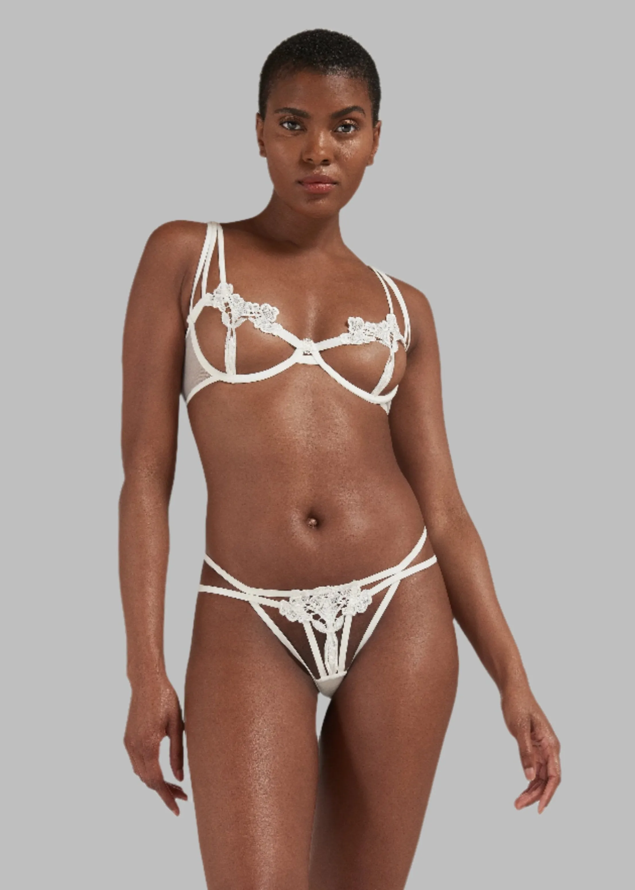 Nova Ouvert Cup Bra (Ivory)