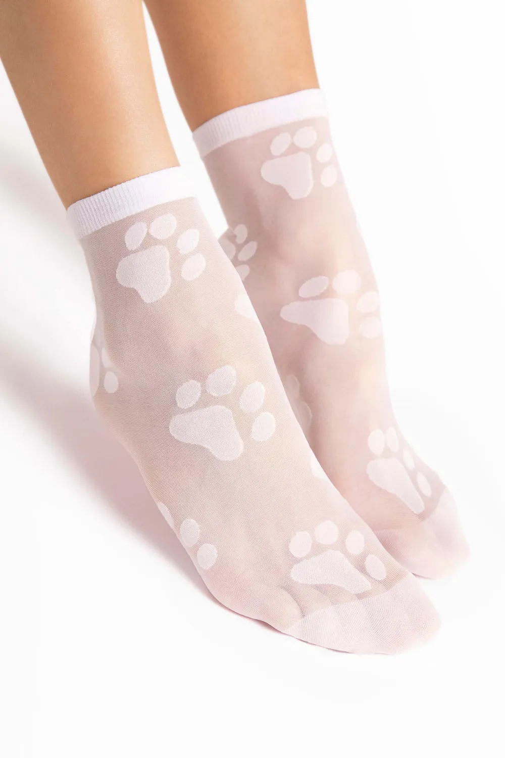 Pawpaw Socks 20 Denier in White