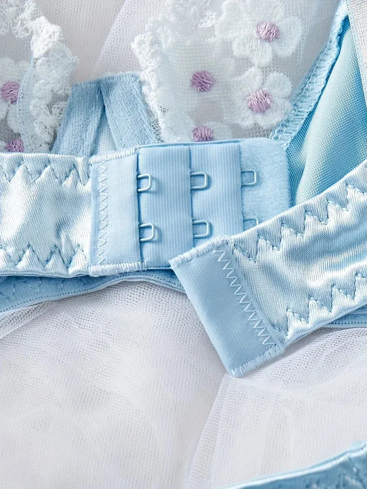 #PB Blue Lingerie Set