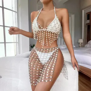 #PB Bra and Thongs Set