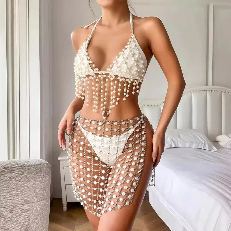#PB Bra and Thongs Set