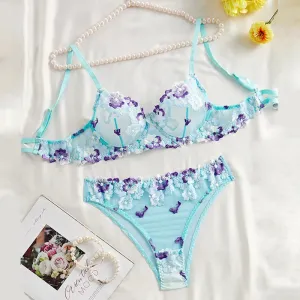 #PB Lingerie Blue Set