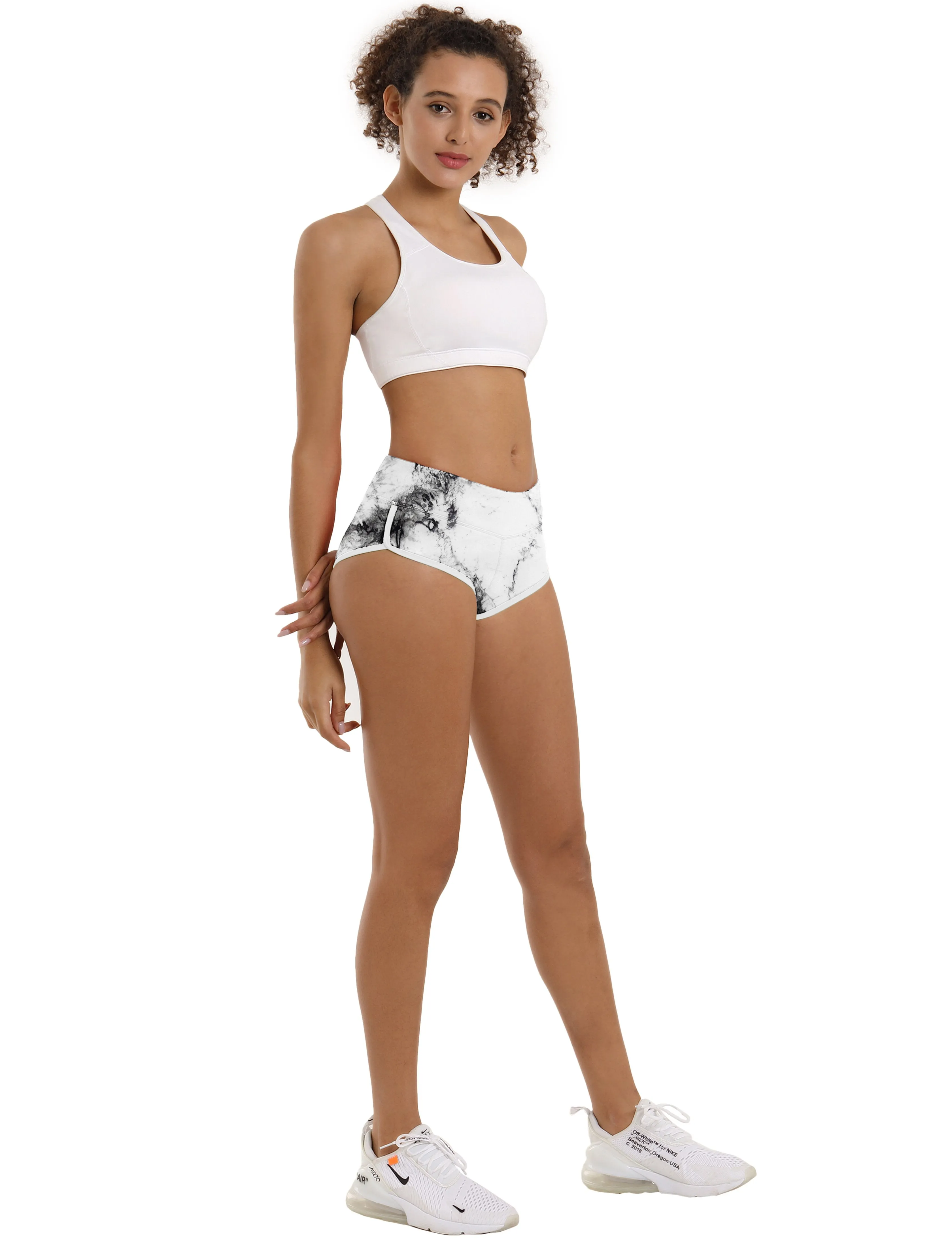 Printed Booty Golf Shorts arabescato_Golf