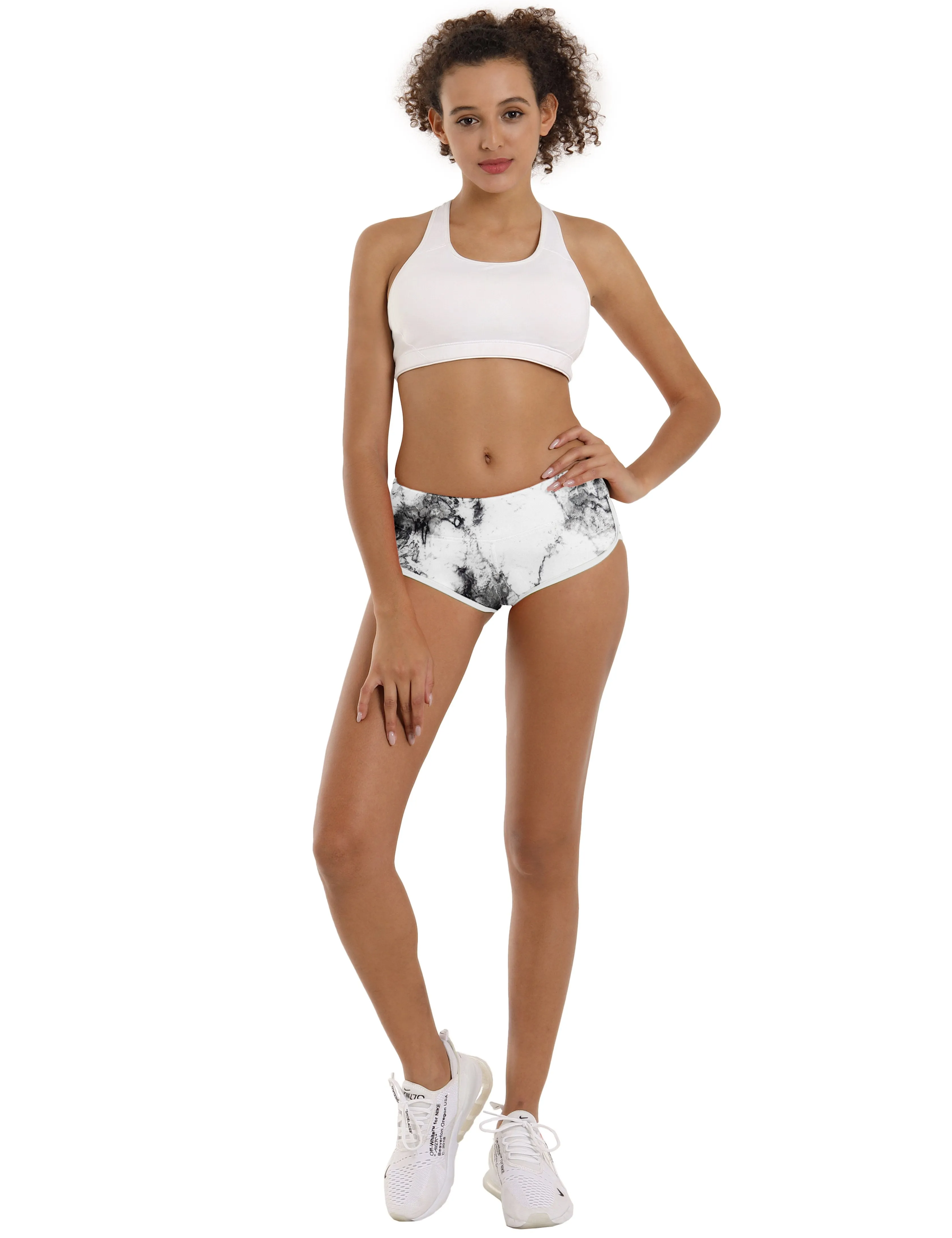 Printed Booty Golf Shorts arabescato_Golf