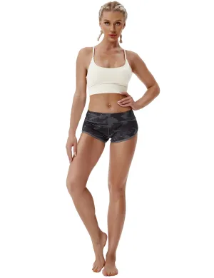 Printed Booty Golf Shorts dimgray brushcamo_Golf