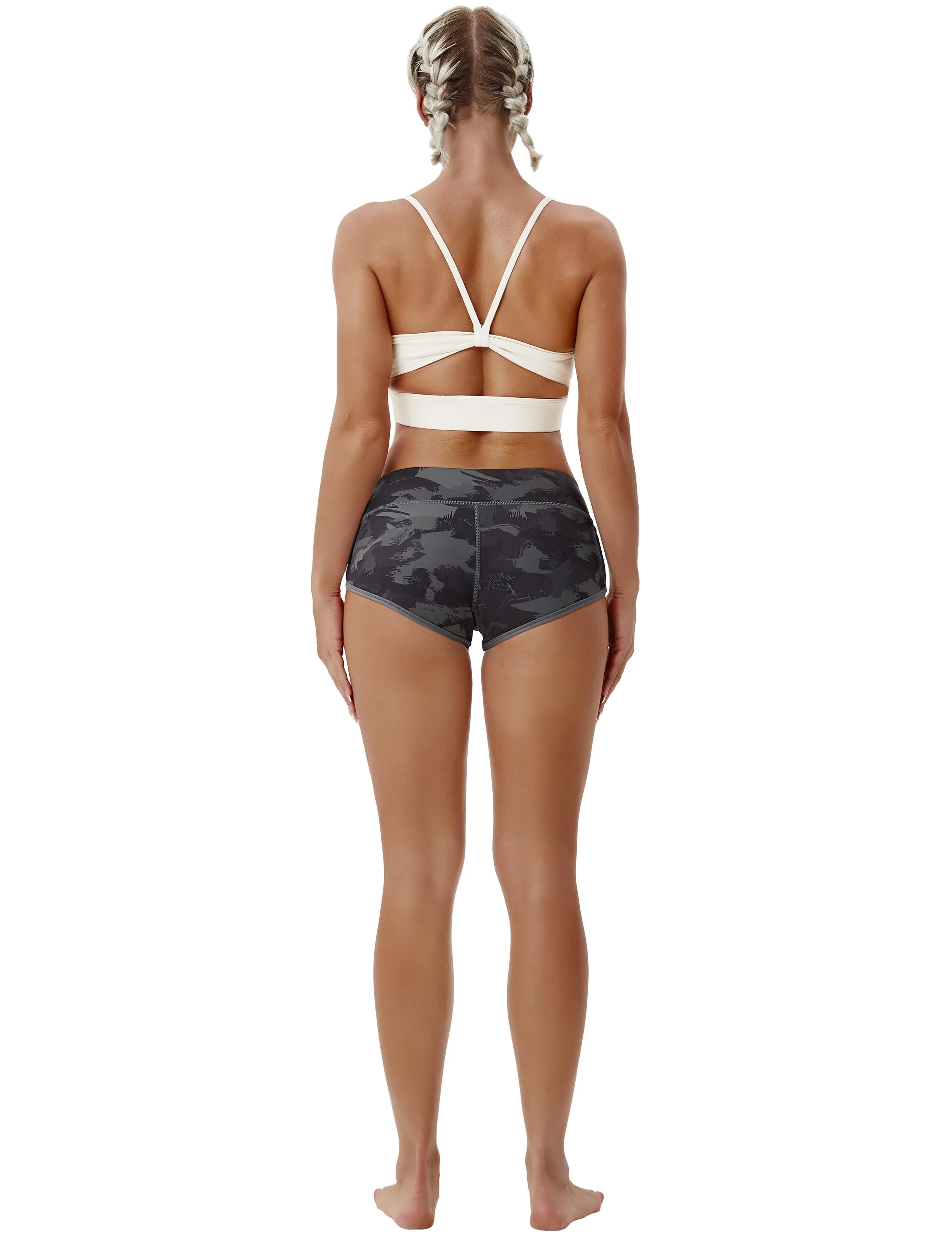 Printed Booty Golf Shorts dimgray brushcamo_Golf