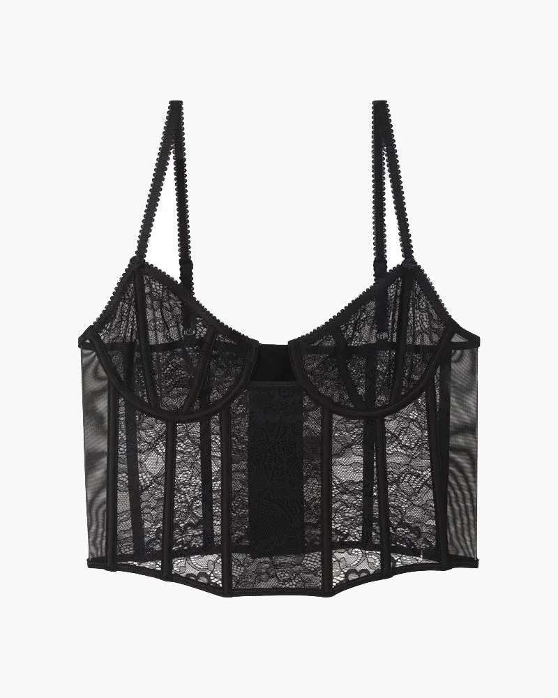 Push Up Corset Bra and Panty Sets