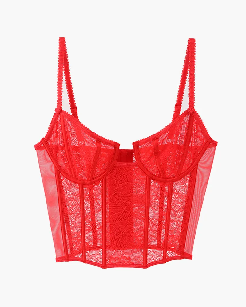Push Up Corset Bra and Panty Sets