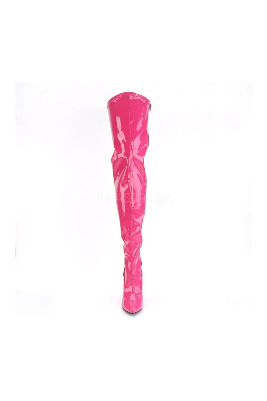 SEDUCE-3000 Thigh Boot | Fuchsia Patent