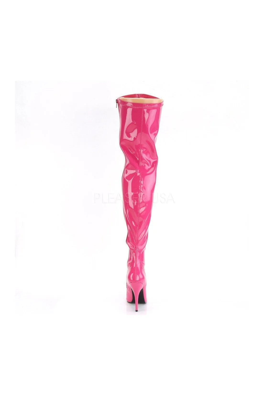 SEDUCE-3000 Thigh Boot | Fuchsia Patent