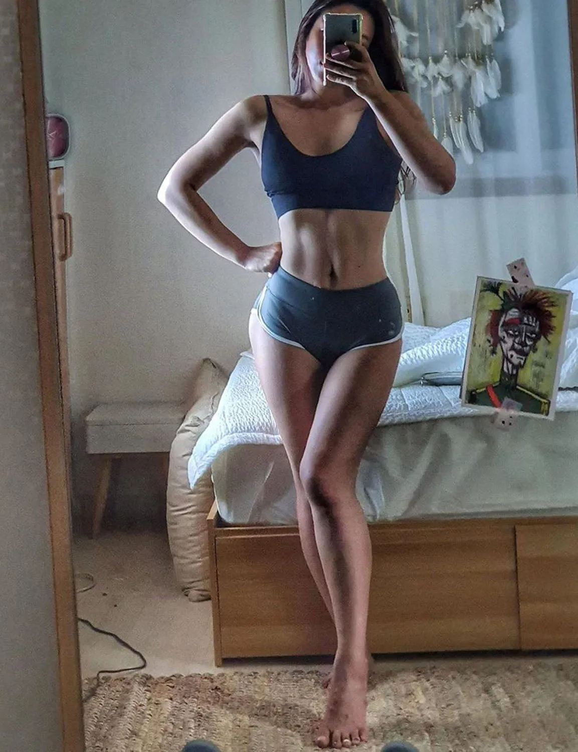 Sexy Booty Biking Shorts shadowcharcoal ins_Biking