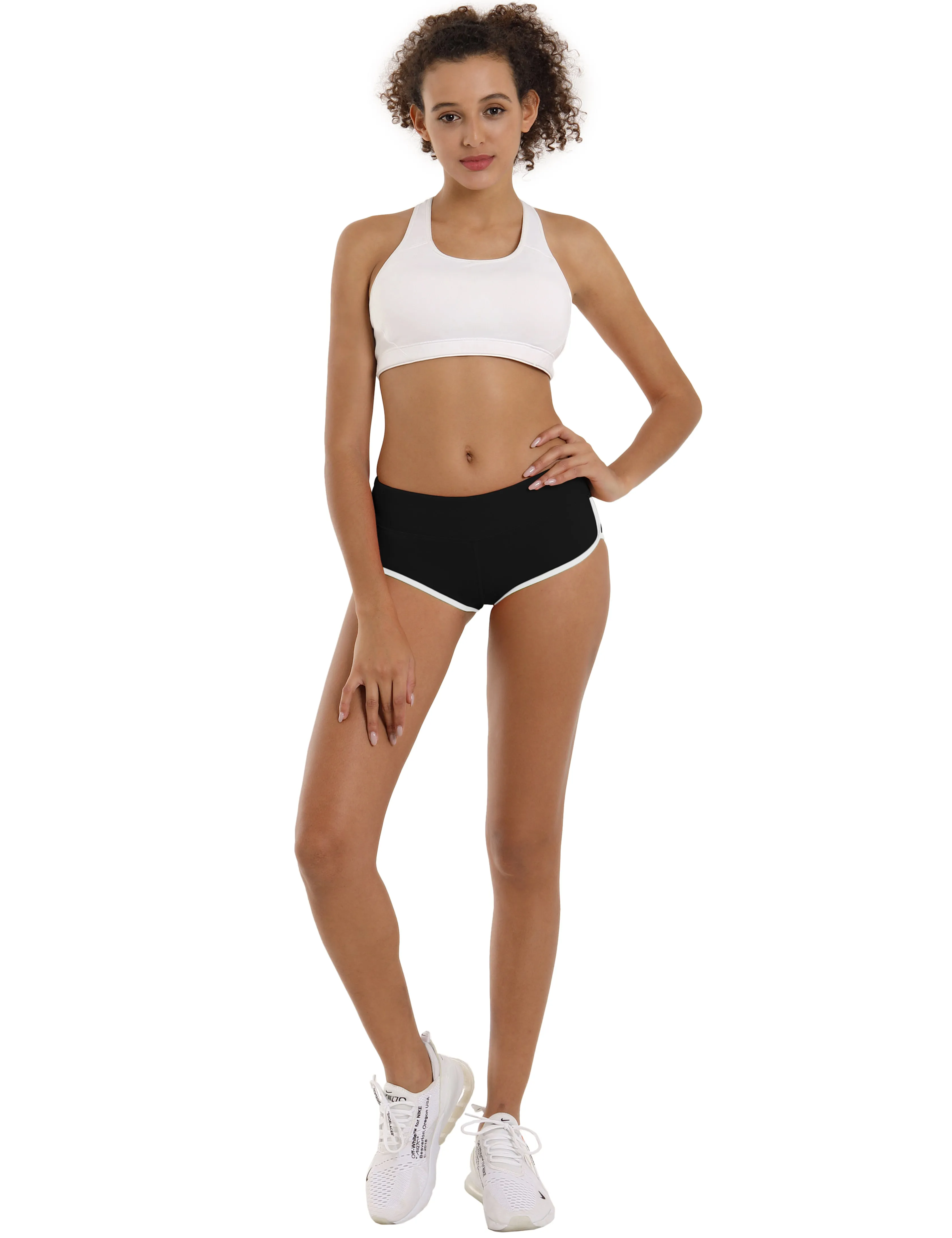 Sexy Booty Plus Size Shorts black_Plus Size