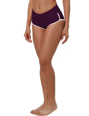 Sexy Booty Plus Size Shorts plum_Plus Size