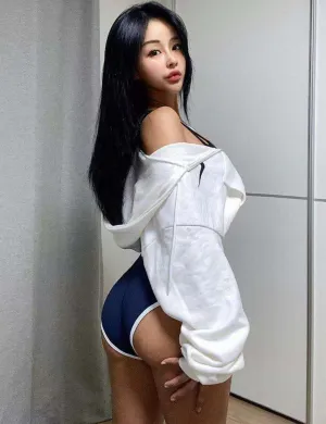 Sexy Booty Tall Size Shorts navy ins_Tall Size