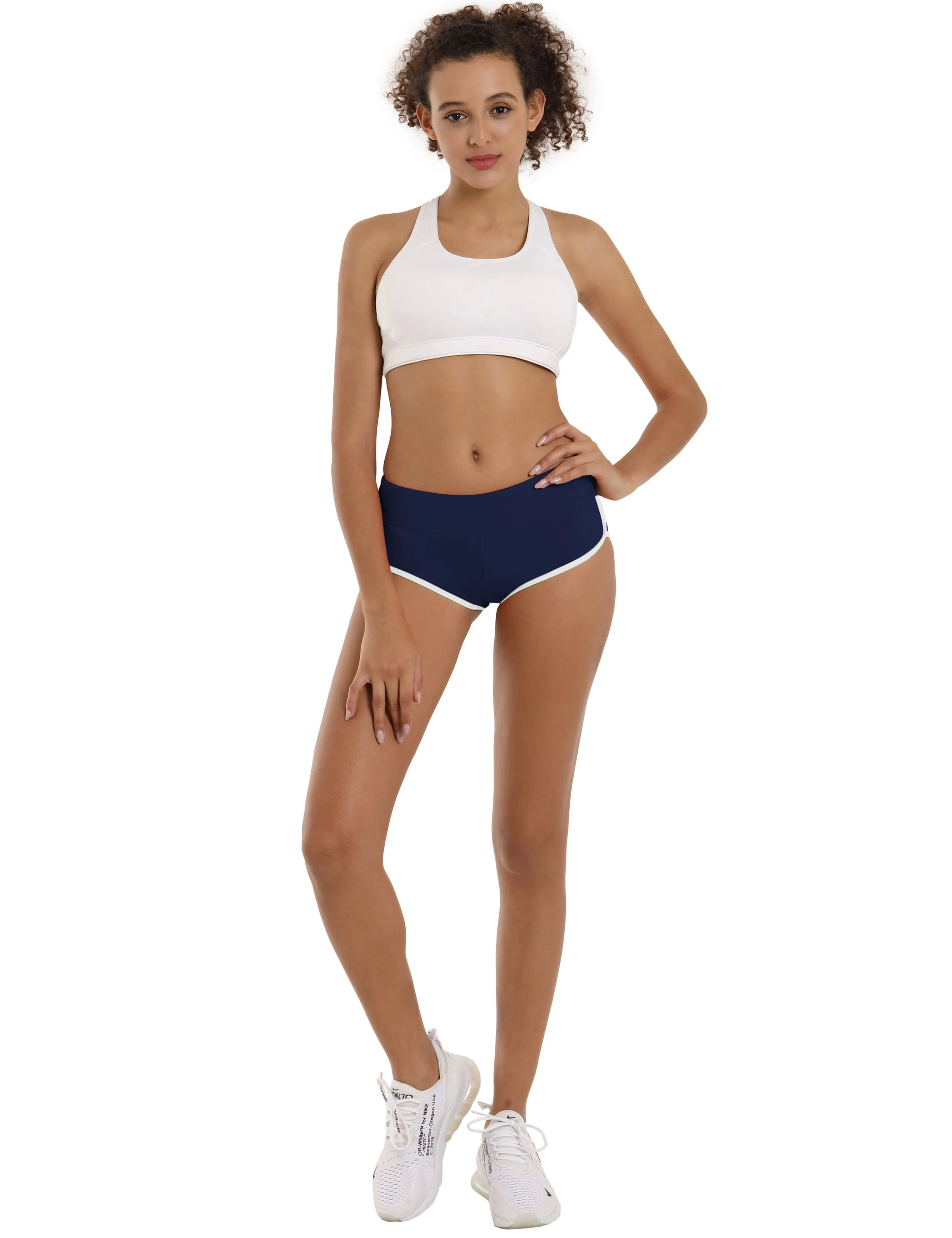 Sexy Booty yogastudio Shorts darknavy_yogastudio