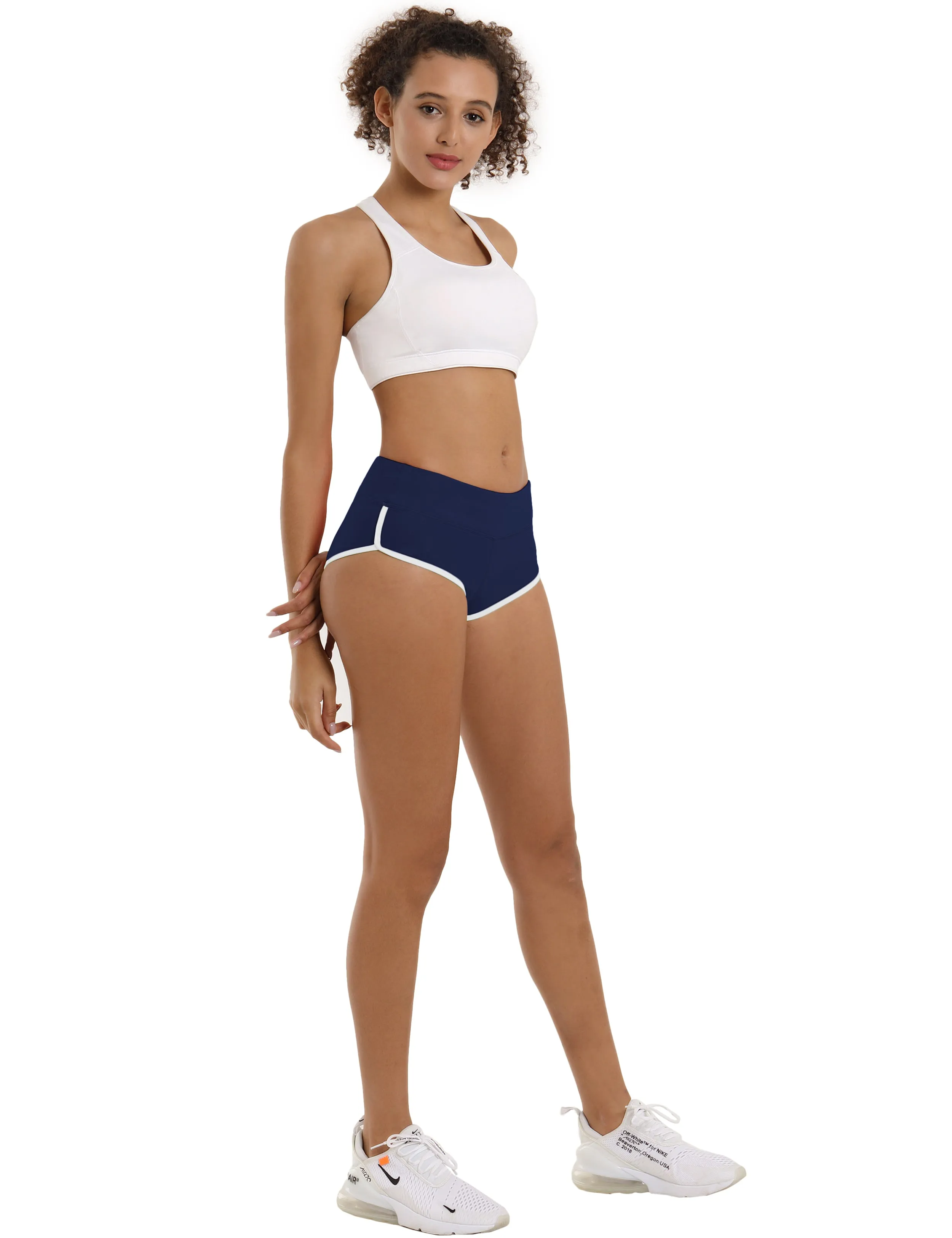 Sexy Booty yogastudio Shorts darknavy_yogastudio