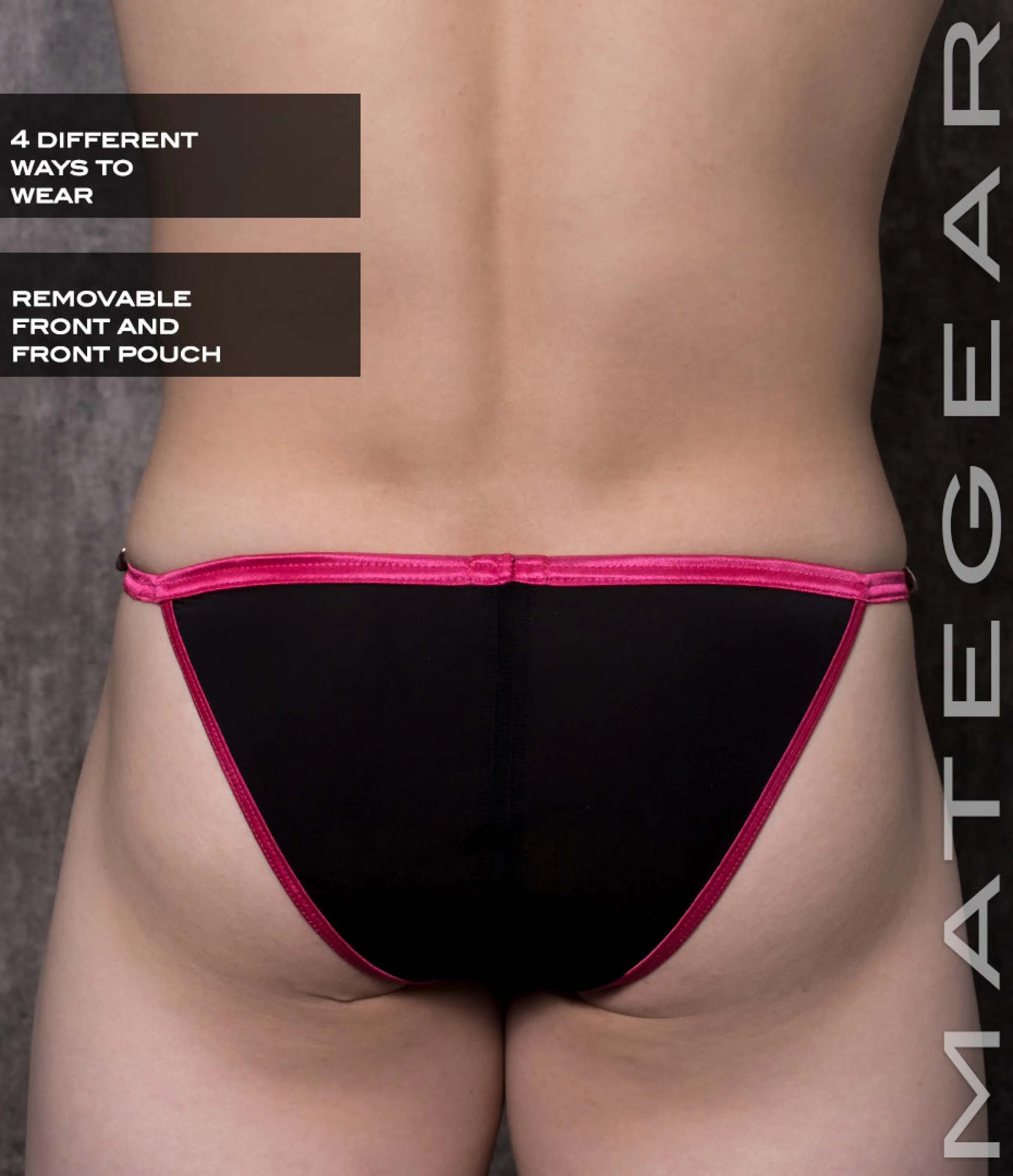 Sexy Mens Swimwear Xpression Ultra Bikini - Myo Bong (4 Ways To Wear)