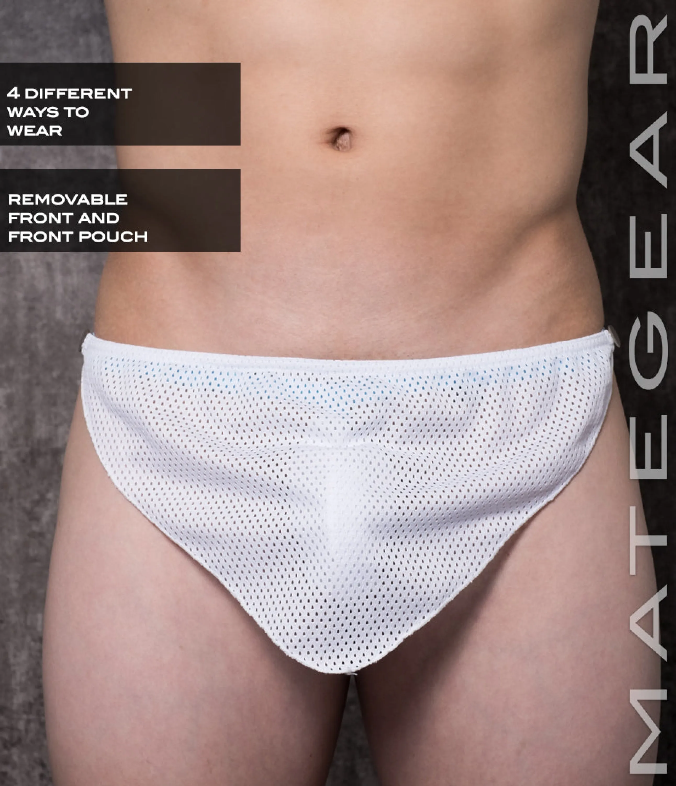 Sexy Mens Swimwear Xpression Ultra Bikini - Myo Bong (4 Ways To Wear)
