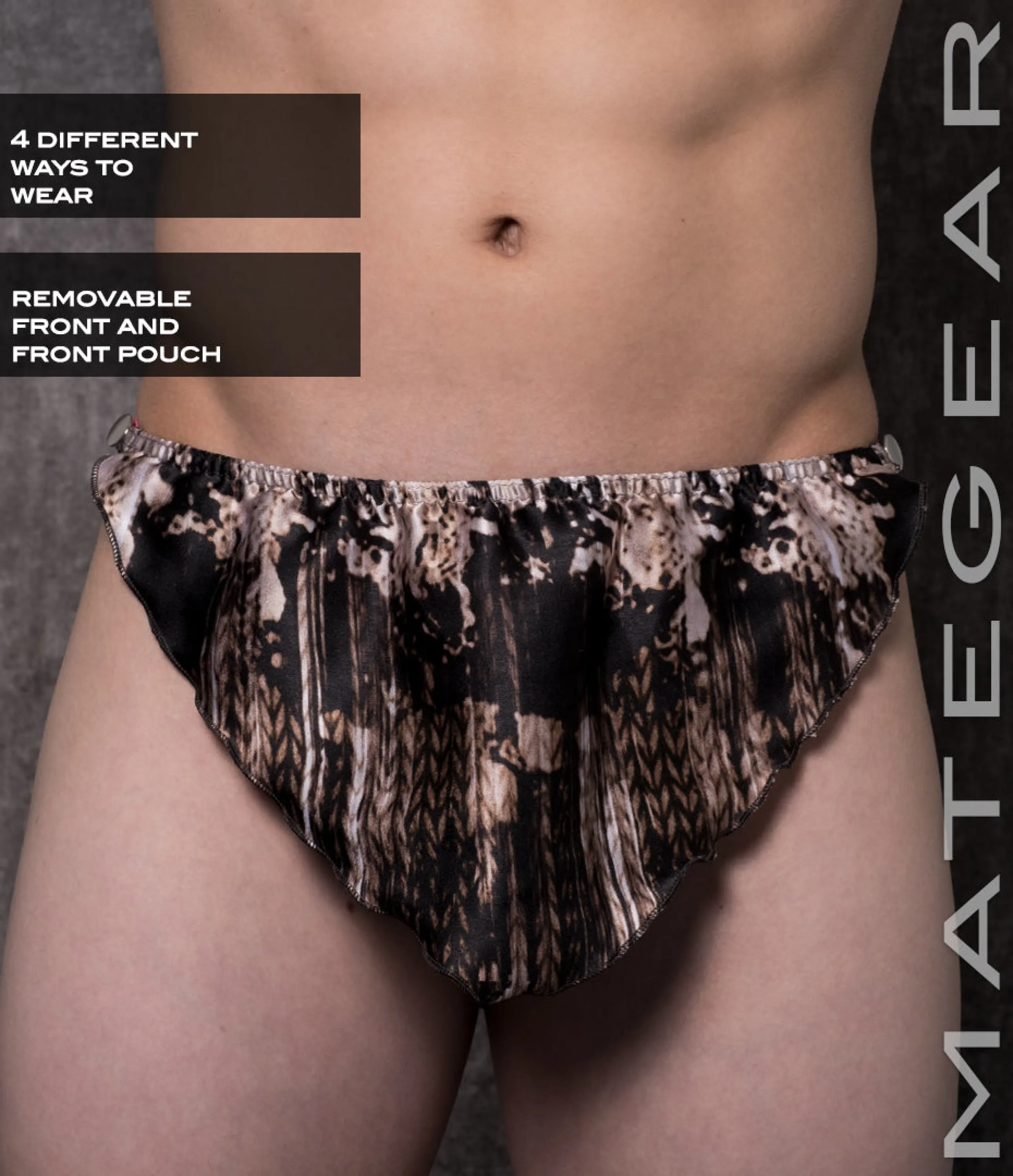 Sexy Mens Swimwear Xpression Ultra Bikini - Myo Bong (4 Ways To Wear)