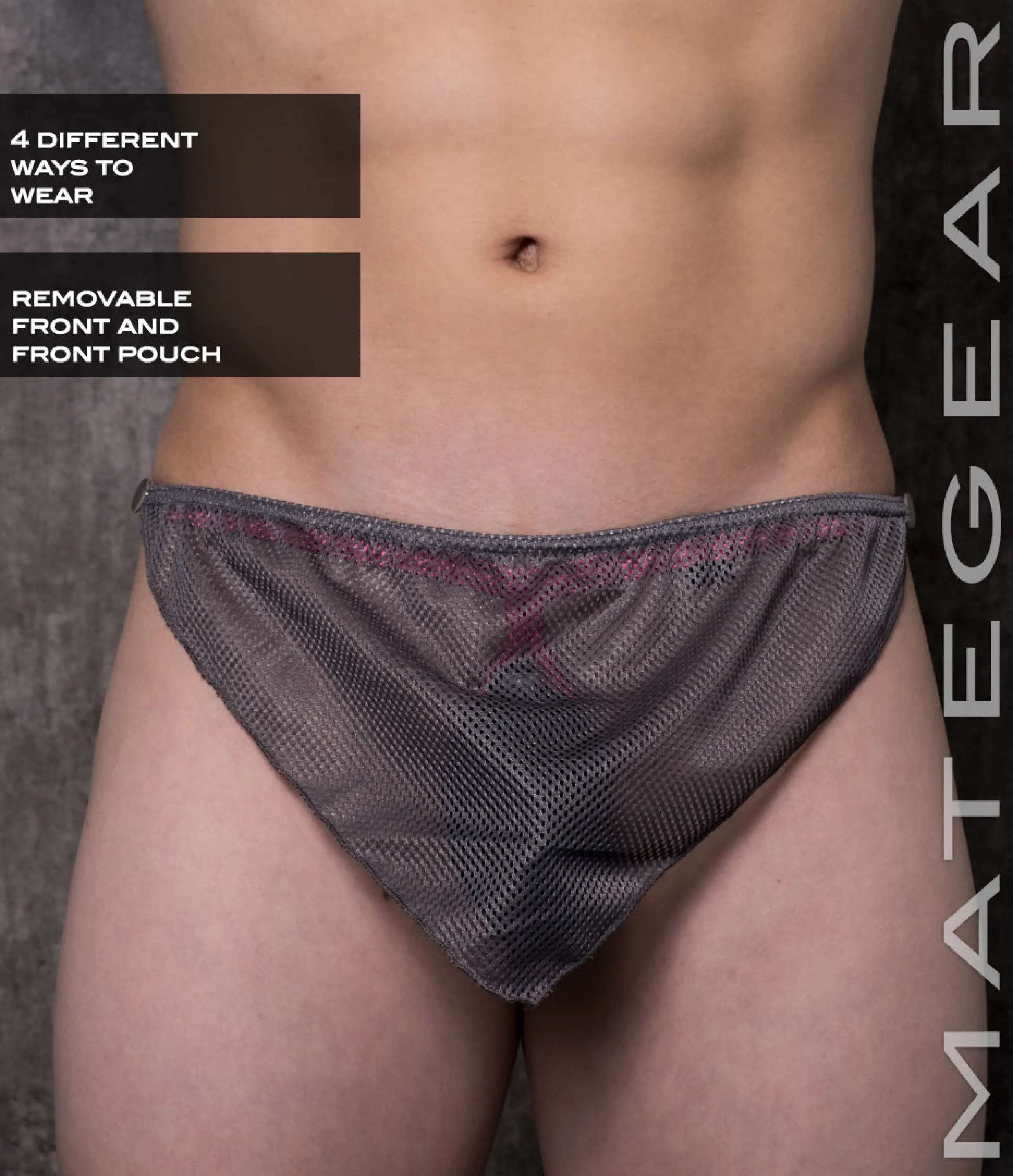 Sexy Mens Swimwear Xpression Ultra Bikini - Myo Bong (4 Ways To Wear)