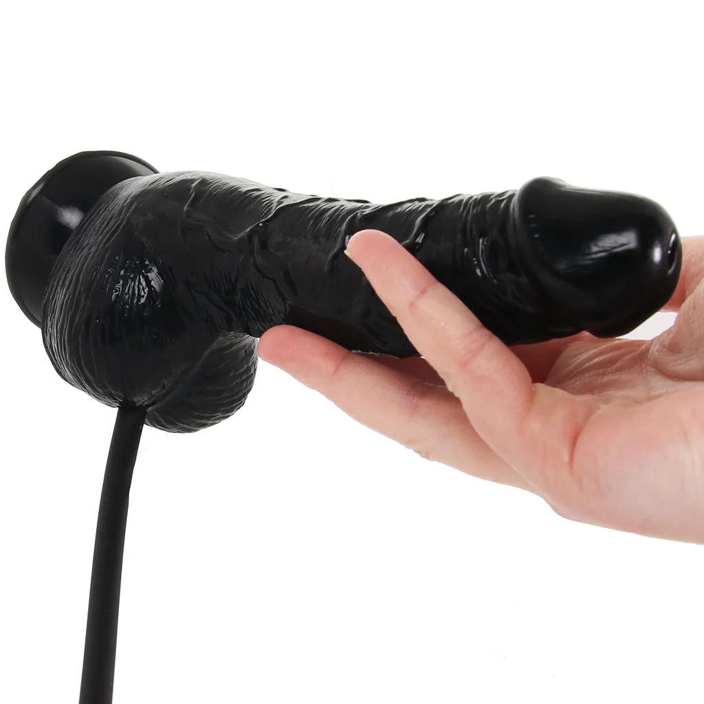 Size Up 6 Inch Inflatable Dildo with Balls