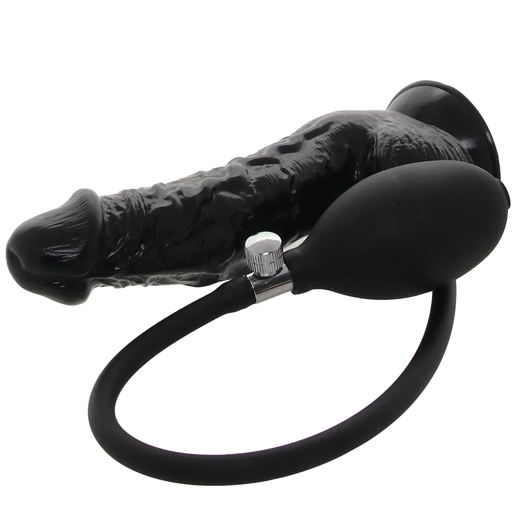 Size Up 6 Inch Inflatable Dildo with Balls
