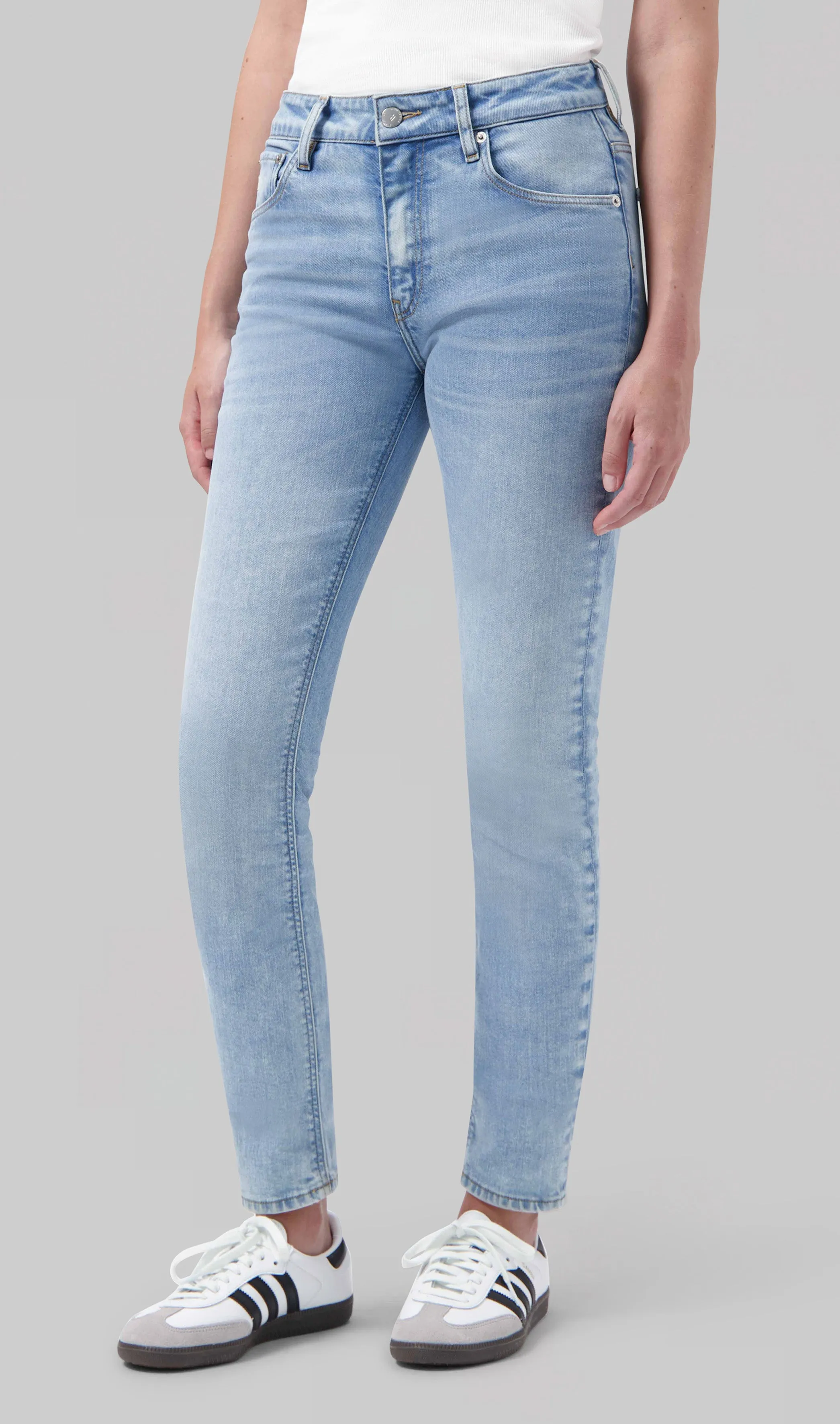 Skyler Mid Skinny - Original Stone