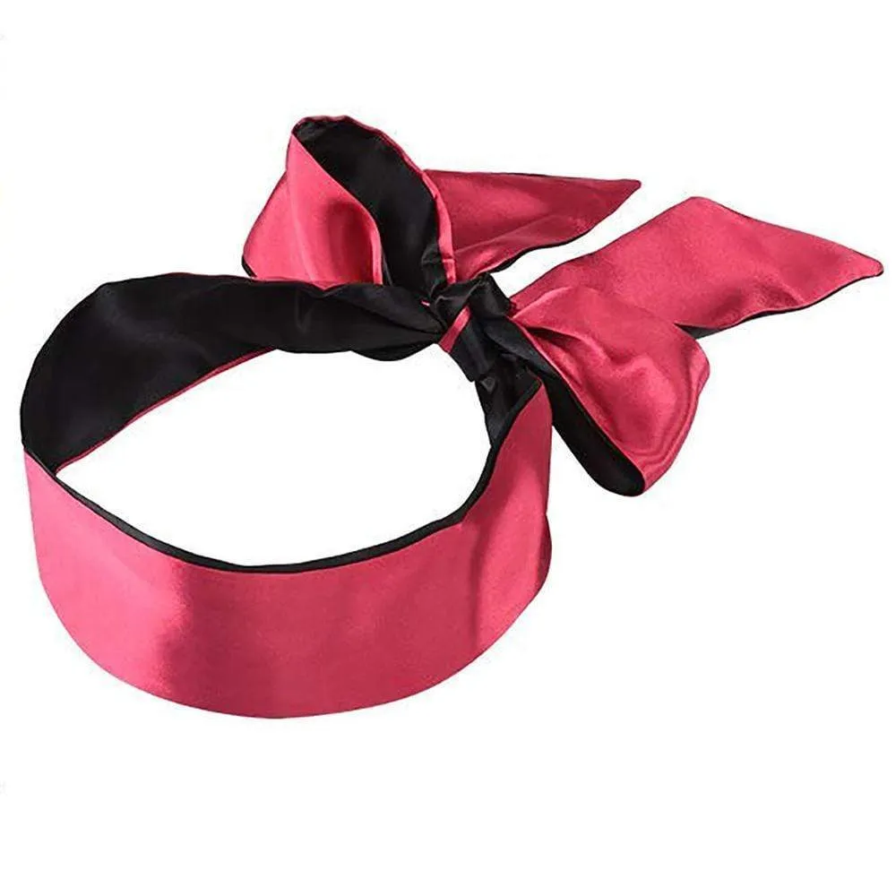 SM VIP - Blindfold and Restraints Set of 3 Ribbons