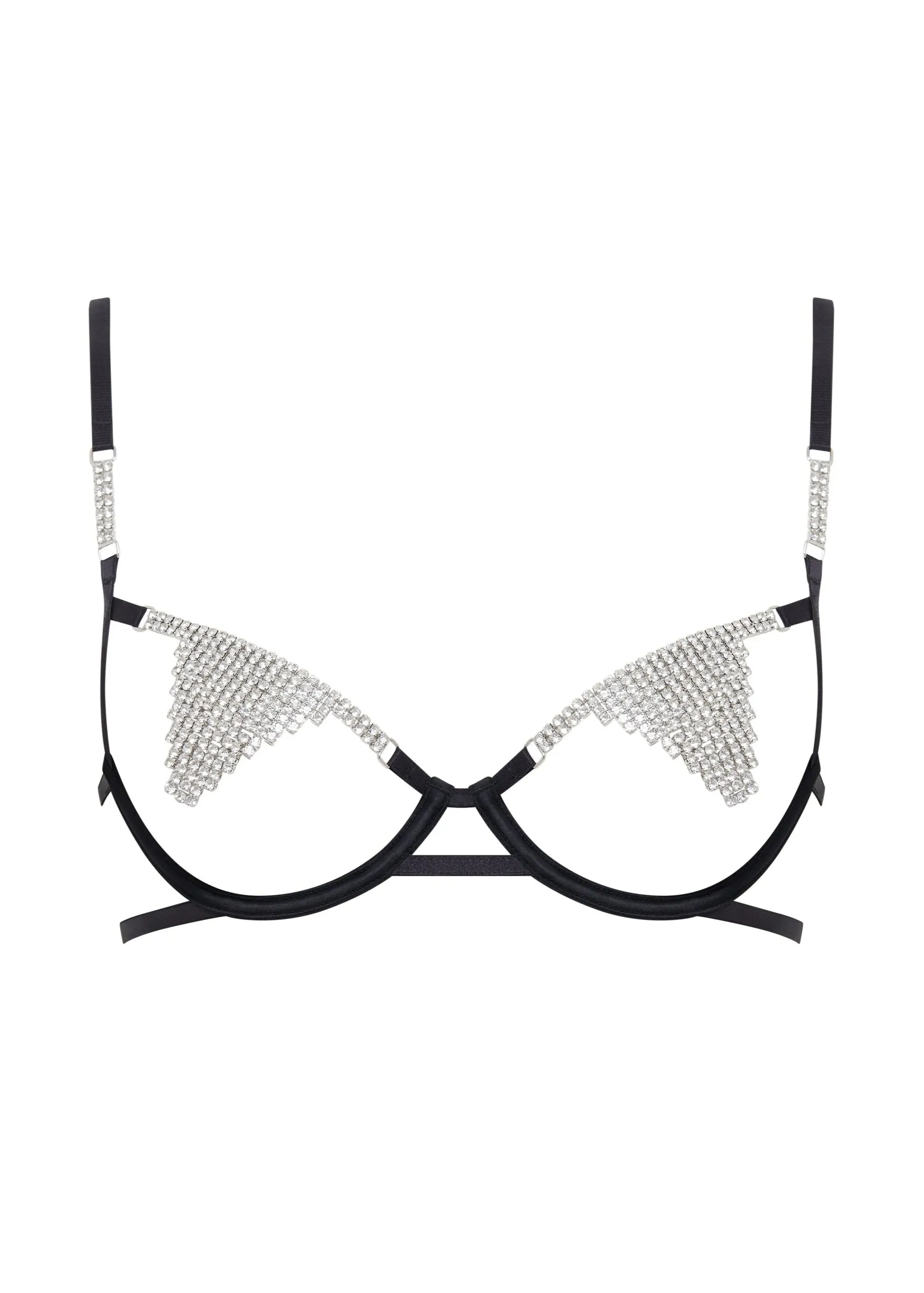 Susu Wired Bra (Black/Silver)