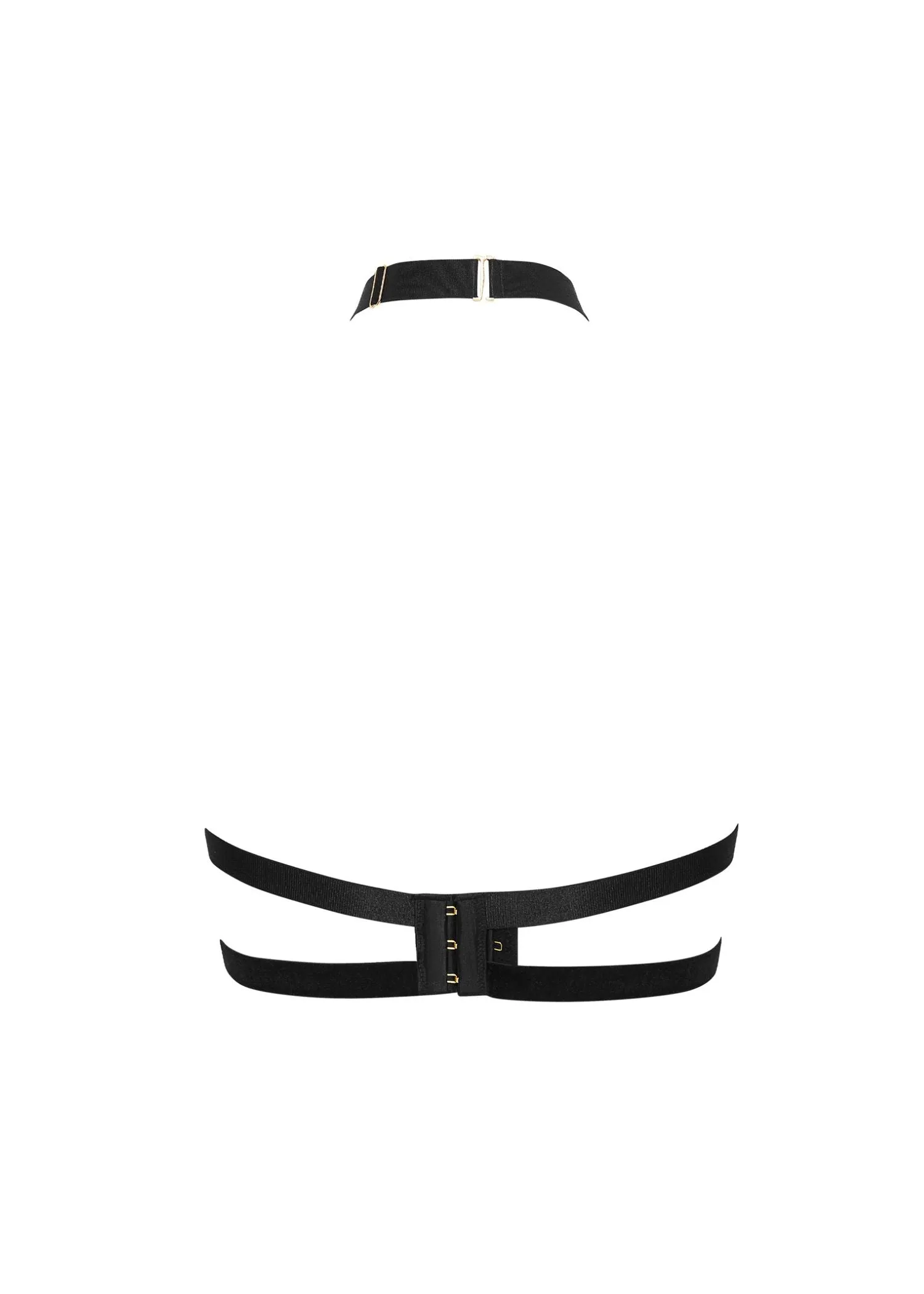 Thalia Open Wired Bra (Black)