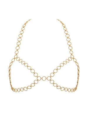 Vida Open Bra (Gold)