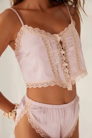 Vintage-Inspired Sleepwear Set