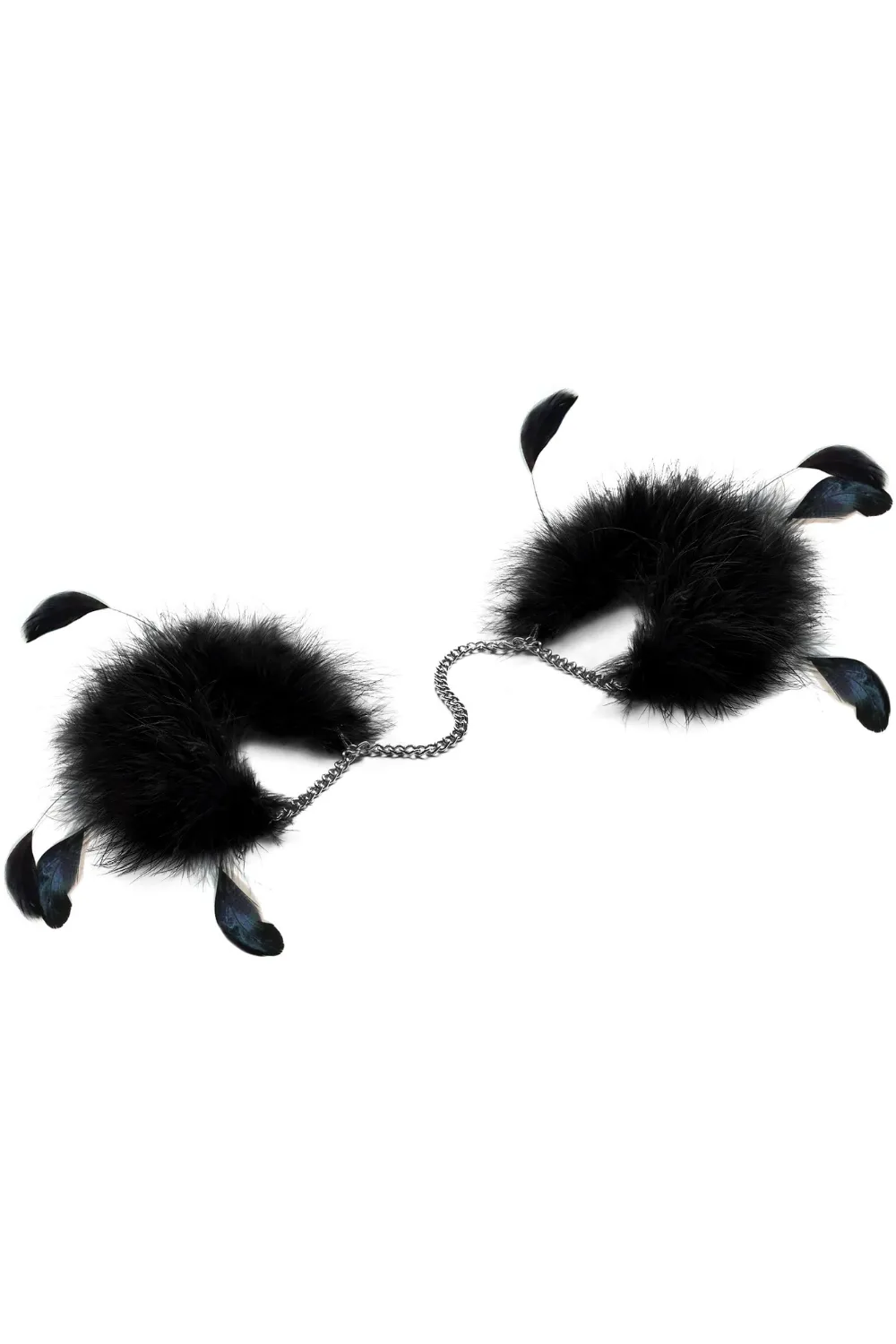 Za Za Zu Feather Handcuffs